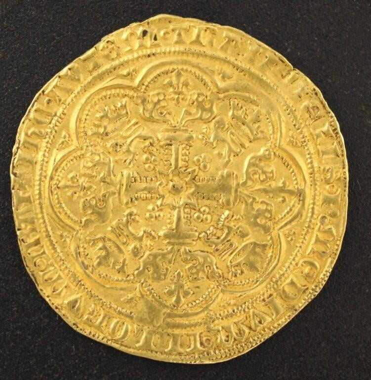 Edward III Gold Noble Sells for $10,800